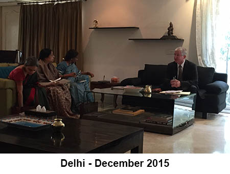 Teaching in Delhi, India